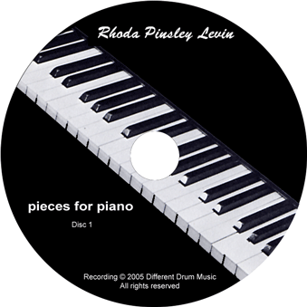 Rhoda Pinsley Levin - pieces for piano